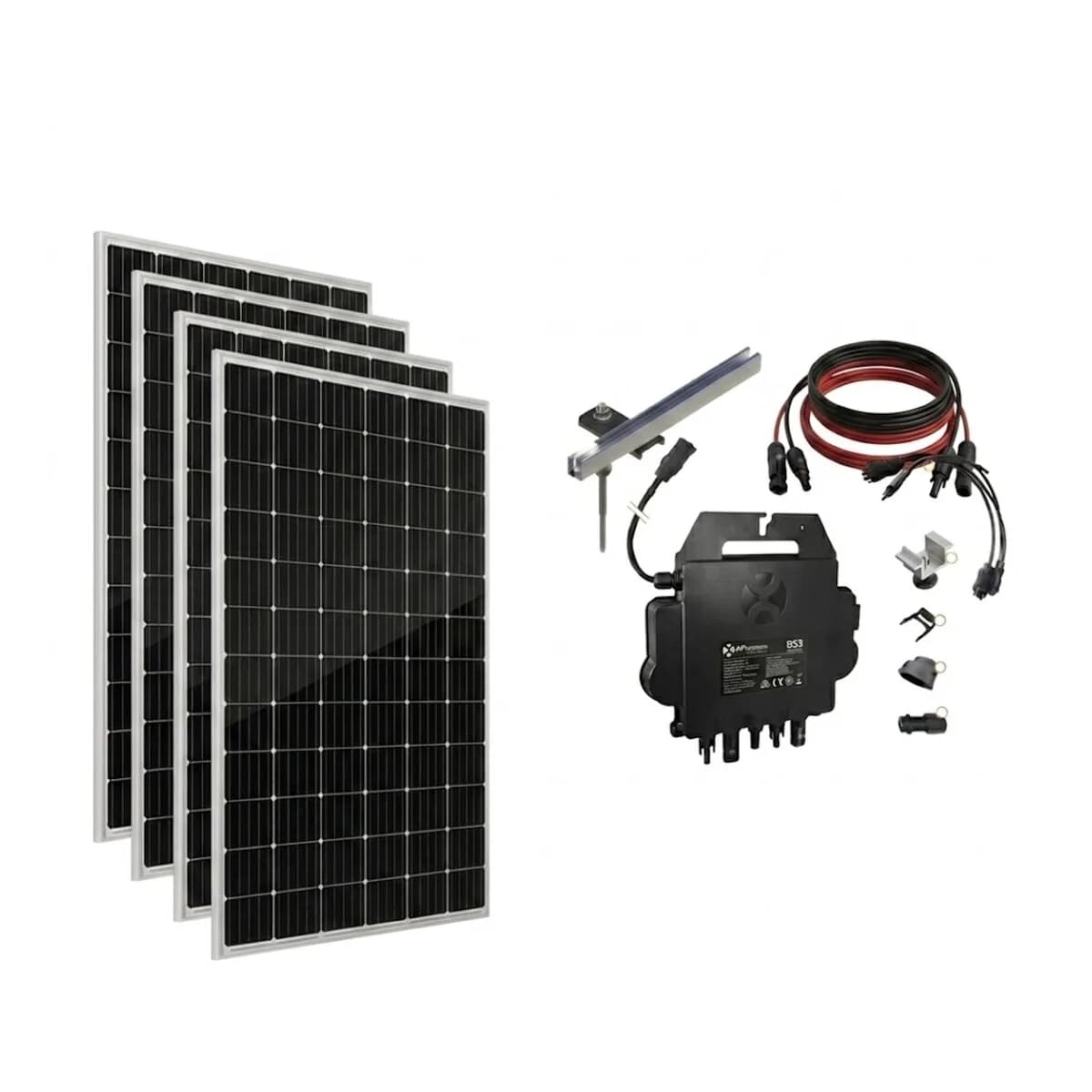 Kit 4M CANADIAN 715W + APsystems DS3D