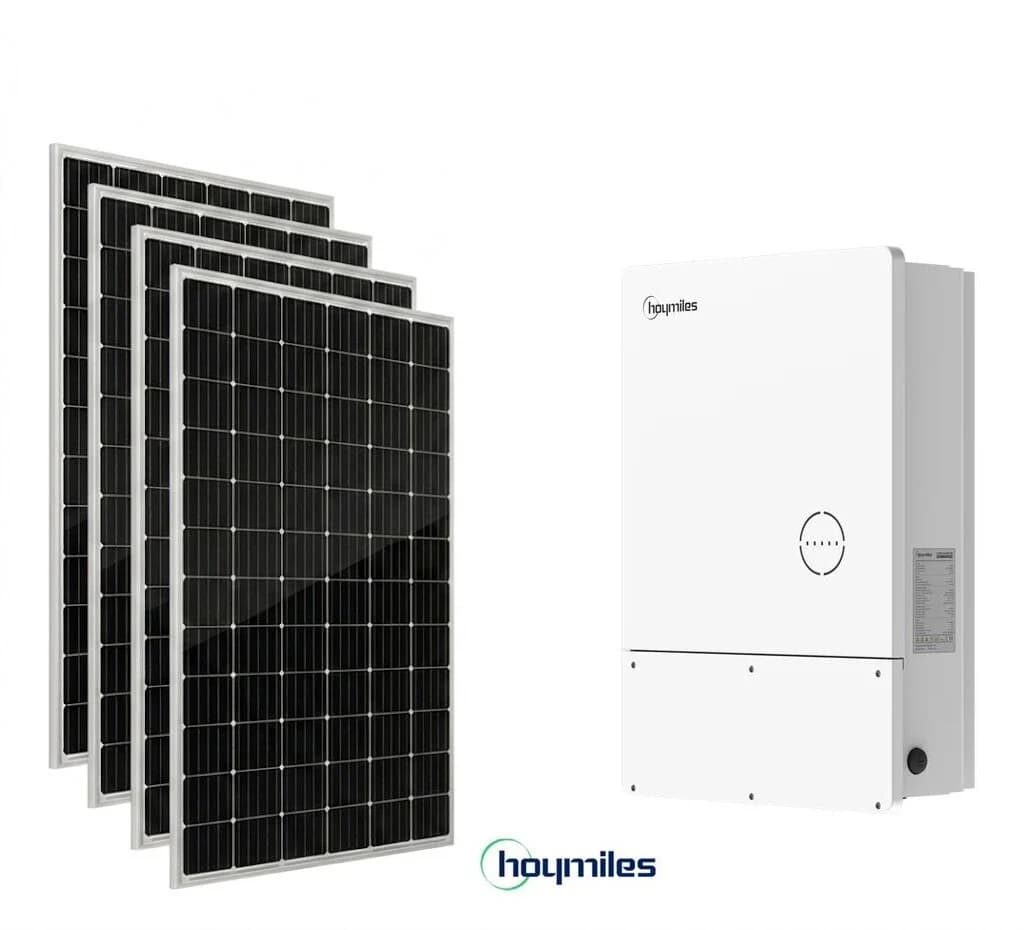 Kit Solar Híbrido GOKIN 715W + Hoymiles HYS-7.5kW