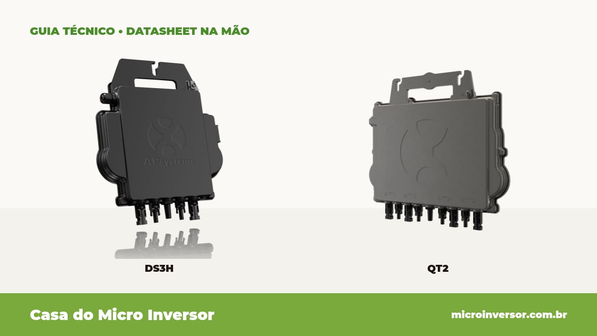 APsystems ou Hoymiles: qual microinversor escolher
